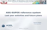 ASG-EUPOS reference systemskpos.gku.sk/eupos/files/21_National_report_Poland.pdf · ASG-EUPOS Network: 101 ref. stations established in Poland by GUGiK, universities and research