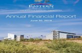 Graham County Community College District · Graham County Community College District (Eastern Arizona College) Single Audit Reporting Package June 30, 2019