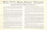 New York State Flower Growers - Nc State University...a half the Society of American Florists has tried to get the trade to pledge $600, 000 toward a $1-million nationwide flower promotion.
