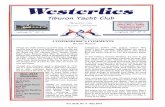 COMMODORE’S COMMENTS By Ann Watsong.tyc.org/westerlies/May_2015.pdfbirthday party is a great way to continue the day’s Friendship Race with the Corin-thian Yacht Club, whose members