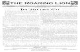 The Roaring Lion - Grace Lutheran Church · 2017-02-24 · The Roaring Lion March 7 Perpetua and Felicitas, Martyrs At the beginning of the third century, the Roman emperor Septimus