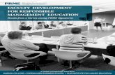 FACULTY DEVELOPMENT FOR RESPONSIBLE MANAGEMENT … · 2015-06-22 · FACULTY DEVELOPMENT FOR RESPONSIBLE MANAGEMENT EDUCATION Results from a Survey among PRME Signatories A PRME ChAMPions