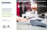 Workshop Auditoria Interna - Instituto Português de ... · A Deloitte presta serviços de auditoria, consultoria fiscal, consultoria de negócios e de gestão e corporate finance