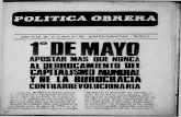 POLITICA OBRERA - Marxists Internet Archive...POLITICA OBRERA AÑO III No. 50 - 21 de Abril de 1969 - BOLETIN QUINCENAL - 30 PESOS AL DERROCAMIENTO DELUPHAUSRi MNRAL Y K LA BUROCRACIA