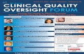 October 5-7, 2015 | Sonesta Philadelphia | Philadelphia ...info.exlevents.com/rs/195-NER-971/images/C591_Web.pdf · 6th year, ExL’s Clinical Quality Oversight Forum provides a unique