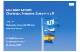 Size Scale Matters: Challenged Networks Everywhere?! 1 Size Scale Matters: Challenged Networks Everywhere?!