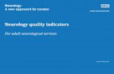 Neurology quality indicators · » Sam Lane, Programme Manager, National Mental Health, Dementia and Neurology Intelligence Network, Public Health England » Alex Massey, Policy,