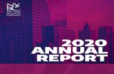 2020 ANNUAL REPORT · York City’s built environment is designed and constructed. Co-Chairs Carl Galioto, FAIA, HOK Jill N. Lerner, FAIA, Kohn Pedersen Fox Associates, P.C. Charles