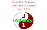 CoderDojo Athenry Information Session, Sept 2019€¦ · • Anyone aged 7 to 17 can visit a Dojo ... Started in March 2012. ... Can stay more than 1 year in a group –change when