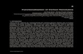 Functionalization of Carbon Nanotubes - IntechOpen...Functionalization of Carbon Nanotubes 93 SWNTs are formed by rolling a sheet of graphene into a cylinder along an (m, n) lattice