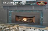 Gas Fireplace Inserts - qualitystovesandspas.com€¦ · My Fireplace Dimensions. 8 Radiant Plus™ Large is shown with the Universal™ face and optional Brick Fireback. The Universal™