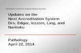 Updates on the Next Accreditation System Drs. Edgar, Iezzoni, … · 2015-11-06 · 0.3%, n=27 * Excludes programs with Initial Accreditation . Program Review in the NAS 2013 Initial