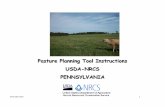 Pasture Planning Tool Instructions USDA-NRCS ......Pasture Planning Tool PA NRCS, October 2014 Client Name: County: Tract No.: Planned By: Date: Abby Planner September 24, 2014 Joe