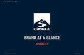 BRAND AT A GLANCE - Storm Creek · 1.0 Logo3 1.1Clearance Zone 4 1.2 Logo Sizing 1.3 Trademarks 1.4 Apparel Logo Variations 2.0 Technology Icons 6 3.0 Brand Colors7 4.0 Typography8