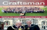 Craftsman THE - The Trades House of Glasgow · CraftsmanTHE Issue 53 Winter 2018 / 19 TRADES HOUSE OF GLASGOW Scottish Charity No. SC0 40548 Helping the people of Glasgow since 1605