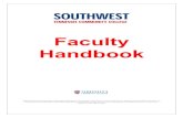 Southwest Faculty Handbook - Kurt's Edit · Faculty Handbook Southwest Tennessee Community College is an AA/EEO employer and does not discriminate on the basis of race, color, national