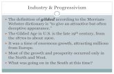 Industry & Progressivism · Industry & Progressivism Robber barons vs. captains of industry 2 slides Some feel that the powerful industrialists of the gilded age should be referred