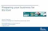 Preparing your business for EU Exit - Amazon Web Services€¦ · about EU exit on Gov.UK: Brexit E-mail Alerts The campaign provides information for: • Businesses ... Planning