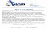 Who is Eric Barger? Eric Barger is an ordained minister with United Evangelical Churches. He serves