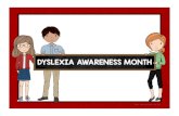 Dyslexia - s ... Dyslexia is a specific learning disability in reading. People with dyslexia have trouble