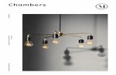 Chambers - MenuDesignShop.commenudesignshop.com/pdf/Tribeca_Chambers_Chandelier... · 2019-12-30 · Chandelier. Environment Indoor Dimensions (cm/ in) Small: H: 15 cm / 5,9" Ø: