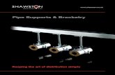 Pipe Supports & Bracketry - Shawston · Manchester and Glasgow, Shawston offer a wide range of pipe supports, brackets and fittings, plus dedicated pre-fabrication and bespoke design