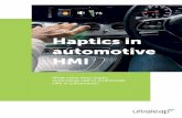 Haptics in automotive HMI...will be a commercial reality sometime in the 2020s. Cabins will become mobile extensions of our future immersive workspaces and virtual social environments,