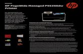 Datasheet HPPageWideManagedP55250dw Printer · 2016-05-19 · Datasheet HPPageWideManagedP55250dw Printer HPManagedMFPsand printersareoptimizedfor managedenvironments. Offeringincreasedmonthly
