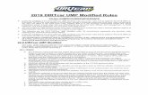 2019 DIRTcar Modified Rules Final - Peoria Speedway€¦ · Once removal has started, the sale is final. Any sabotage to claim an engine will result in the saboteur being suspended