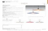 SPAZIO - Besa Lighting · 43 1.75 How To oRdeR a MuLTiLigHT fiXTuRe Order your canopy with the selected 12V multi light pendants (indicated by “X” prefix) for the complete fixture: