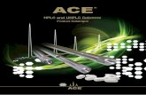 ACE - Hichrom · ACE columns are manufactured using ultra-pure silica that has extremely low silanol activity. This ultra-pure silica is efficiently bonded and exhaustively end-capped