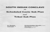 whats New/South Indian Conclave.pdf · R.Christodas Gandhi, IAS (R) Rtd. Addl Chief Secretary 94440 45215 Rcg1952@gmaiI.com SOUTH INDIAN CONCLAVE "Scheduled Castes Sub Plan & Tribal