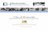 Adopted September 18, 2012 - Riverside, California · 2019-02-08 · PRIORITY #2 1. Prevention Services Objective: Enhance existing homeless prevention services Strategy: Ways to