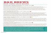 OUR CORE CASK BEERS - Brewhouse and Kitchen...LIGHT, REFRESHING, HOPPY ... Camden’s favourite American brewers make their version of the beer, but with American hops. Camden’s