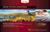 2018 WINE CRUISESWINERY Mar 29 Bordeaux AmaDolce C$3,959 C$3,709 Livermore Valley Winegrowers Association Apr 5 Bordeaux AmaDolce C$4,209 C$3,959 Multiple Hosts, American Wine …