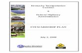STEWARDSHIP PLAN - Kentucky Transportation CabinetThis Stewardship Plan is the documentation of the delegation of authority, under Section 106 of Title 23, from direct Federal oversight
