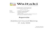 Agenda of Council - 21 July 2020 · MEETING AGENDA 21 JULY 2020 Item 5.1 Page 7 UNCONFIRMED MINUTES OF THE WAITAKI DISTRICT COUNCIL MEETING HELD IN THE COUNCIL CHAMBER, THIRD FLOOR,