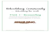 Rebuilding Community Pack 3 Reconnecting...2 Rebuilding Community Pack 3 R. Swansbury The Diocese of Canterbury Other packs in the Rebuilding Community suite of resources Pack 1 –