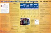 Our Road to Achieve ASGE Endoscopy Unit Recognition Cynthia Mullin, ASN… · 2016-04-11 · Our Road to Achieve ASGE Endoscopy Unit Recognition Cynthia Mullin, ASN, RN, CGRN 160