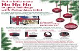 CareValue, Inc.€¦ · Put a little more Ho Ho Ho in your holidayg with Columbian Lifel For every application that is issued & paid between October 29th and December 7th, you'll