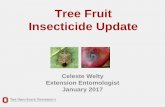 Tree Fruit Insecticide Update - cpb-us-w2.wpmucdn.com€¦ · Tree Fruit Insecticide Update . Celeste Welty . Extension Entomologist . January 2017