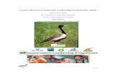 Lesser Florican Community Leadership Programme, India · 2015-01-12 · display aerially to attract females (Sankaran 1991) In Sailana Sanctuary nesting begins in early August and