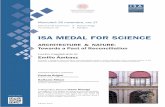 ISA MedAl for ScIence - unibo.it · consegnerà l’ISA Medal for Science a Emilio Ambasz per l’originale e innovativo contributo offerto nel campo del design e dell’architettura: