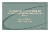 CHANGING THE CULTURE TO ACHIEVE INCIDENT AND INJURY- … · JMJ ASSOCIATES A company based in Austin, Texas, USA with 140 staff world-wide. Organized on a geographic basis: – Austin,