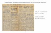 Prefabs newspaper cuttings from Wembley and Willesden ... · Prefabs newspaper cuttings from Wembley and Willesden (then L.B. of Brent from 1965), 1944 to 1972:- Report from “The