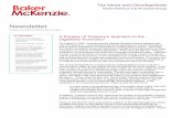 Newsletter - Baker McKenzie | The New Lawyers · 2019-09-20 · “marketing intangibles,” and “significant economic presence.” Although there are substantial differences in