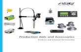 Production Aids and Accessories - ASG Jergens€¦ · 2 WARNING: Cancer and Reproductive Harm About ASG ASG, Division of Jergens, Inc. is an ISO 9001:2008 certified manufacturer,