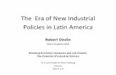 The Era of New Industrial Policies in Latin America · Sectoral National Productive Development Forum – Council for productive development (1994–99) Various alliance forums set