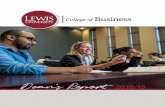 Deans Report’ 2018/19 · Business Dean’s Report will help to frame some of these accomplishments in a manner demonstrating the collective commitment to our Lasallian heritage.