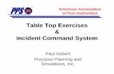 Table Top Exercises Incident Command System · PPS is: • A Veteran Owned Company • A Preparedness Company • Experts in Exercise Development • An Innovator. American Association